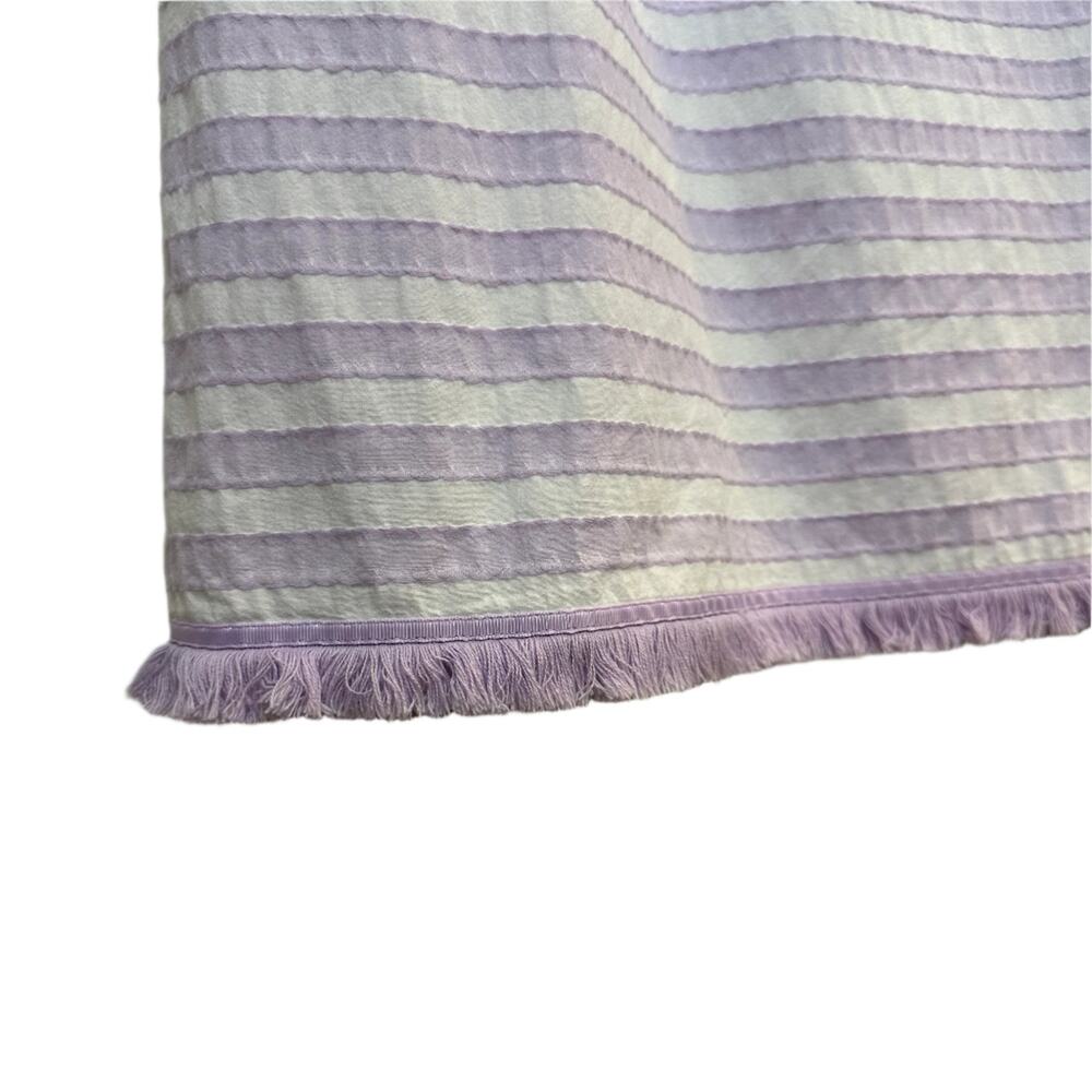 Southern Tide Corrine Striped Purple White Shift Dress Sleevless Cotton Small - Picture 4 of 8